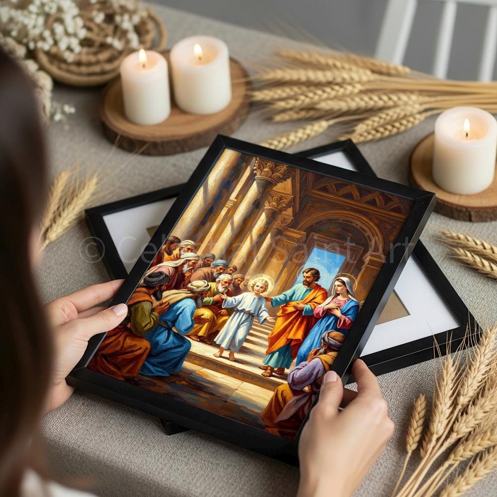 The Finding in the Temple - Digital Print