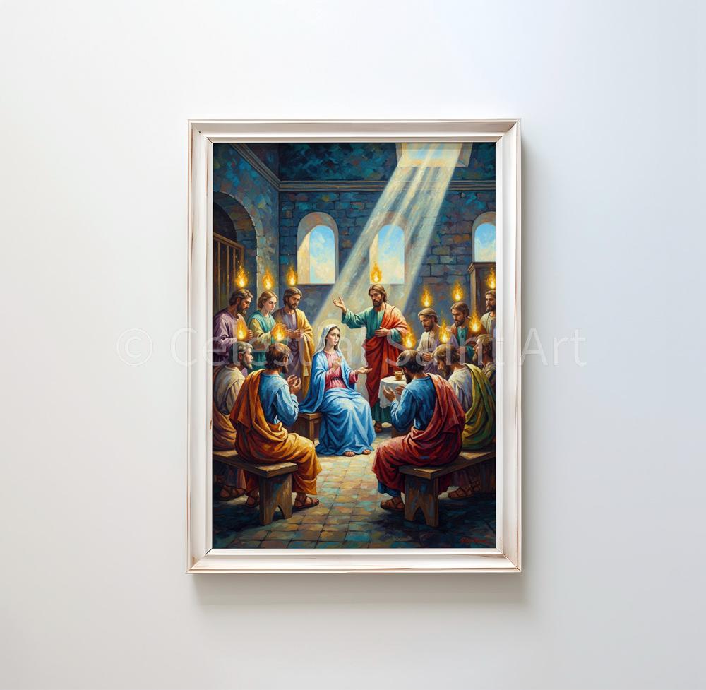 The Descent of the Holy Spirit - Digital Print