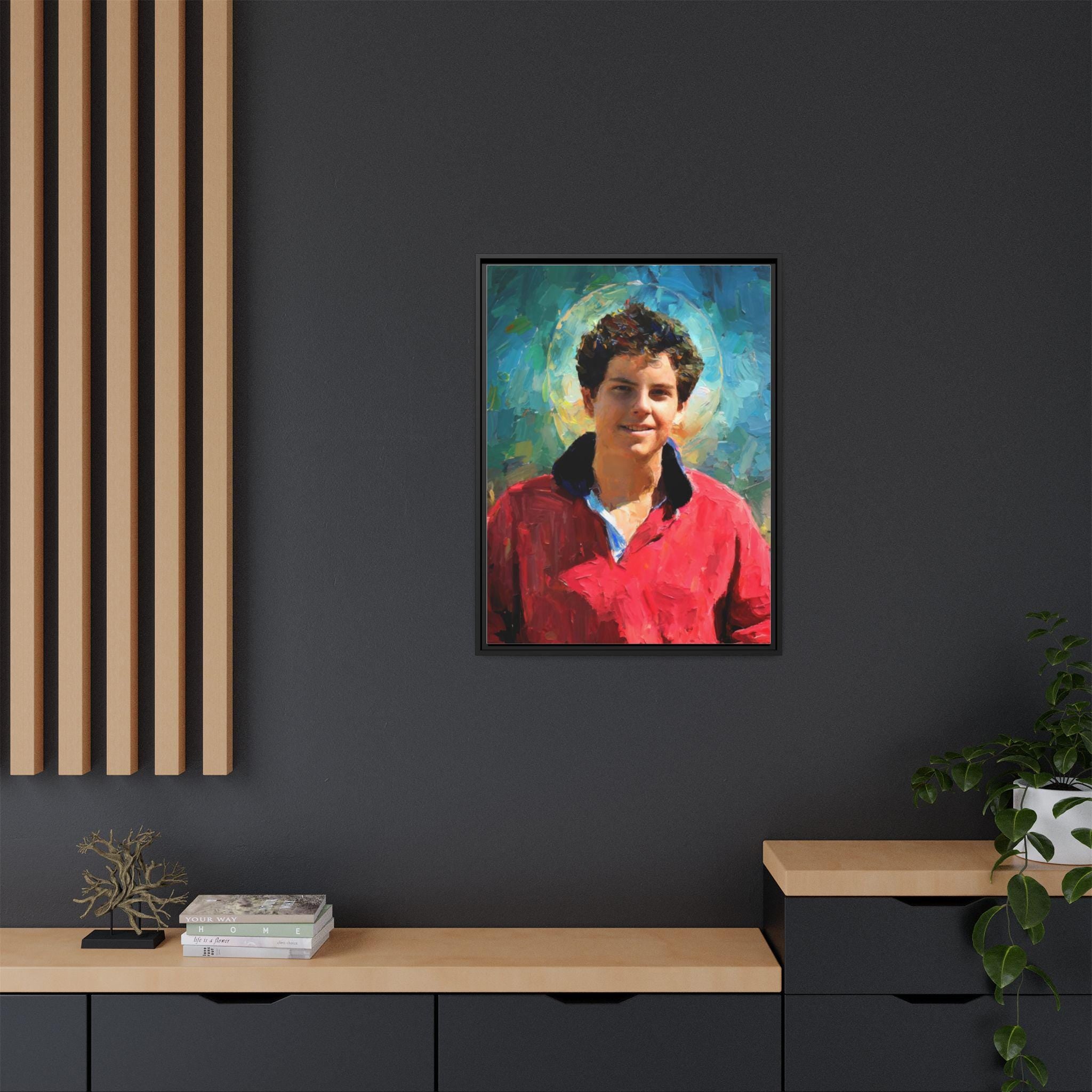 St. Carlo Acutis - Framed Print