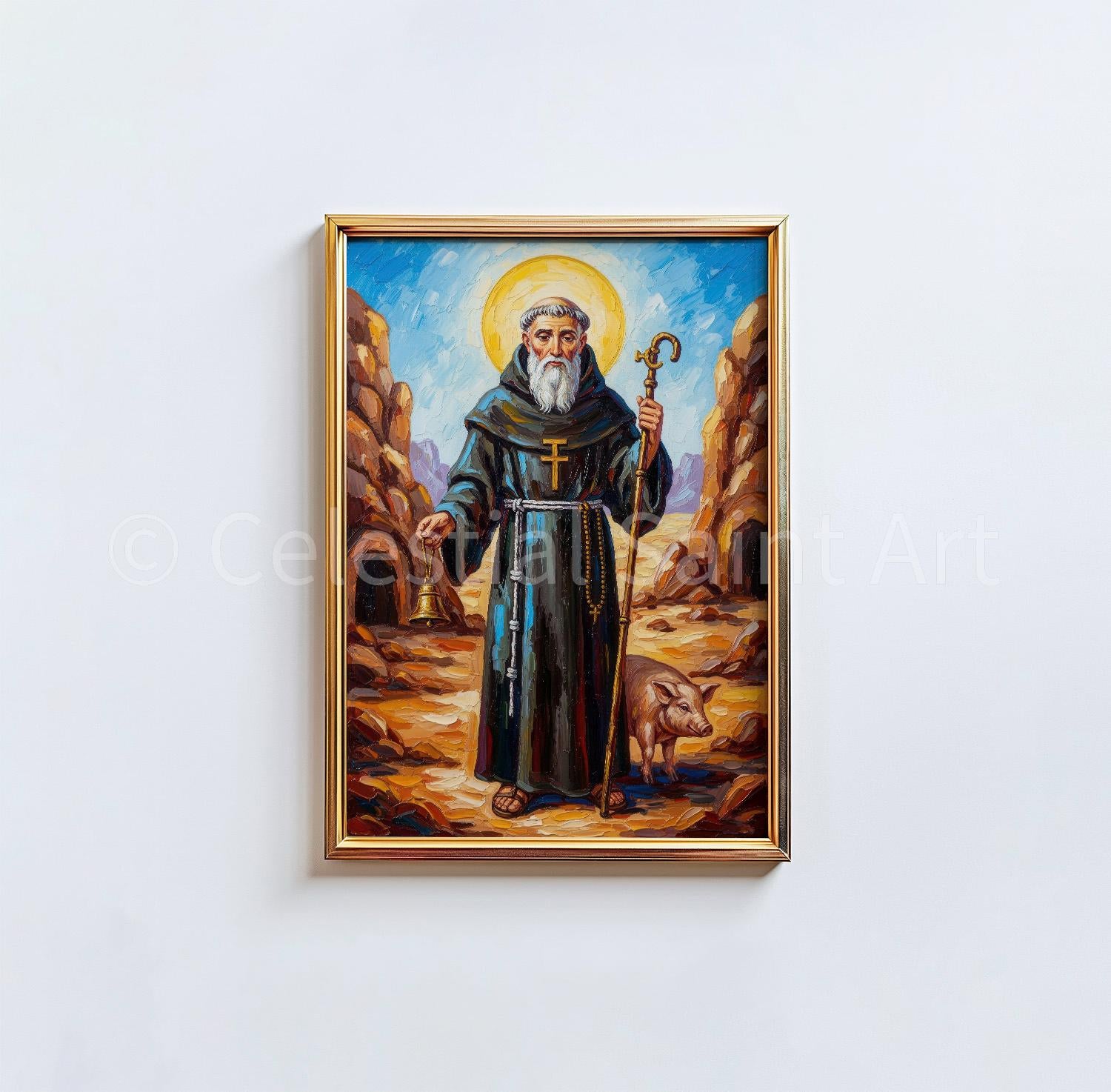 St. Anthony Abbot - Digital Print