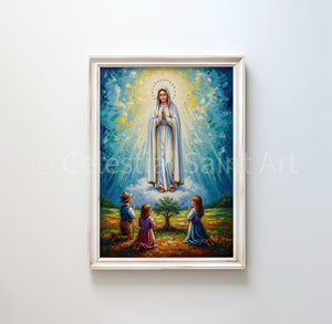 Our Lady of Fatima - Digital Print