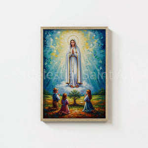 Our Lady of Fatima - Digital Print