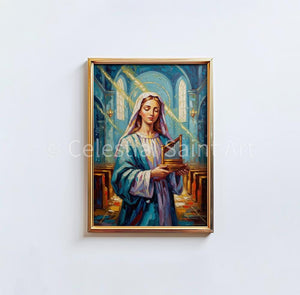 St. Cecilia - Digital Print