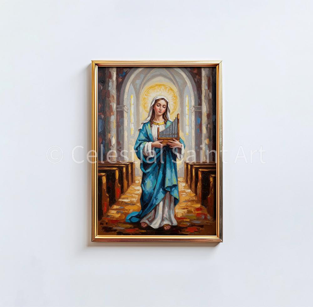 St. Cecilia - Digital Print