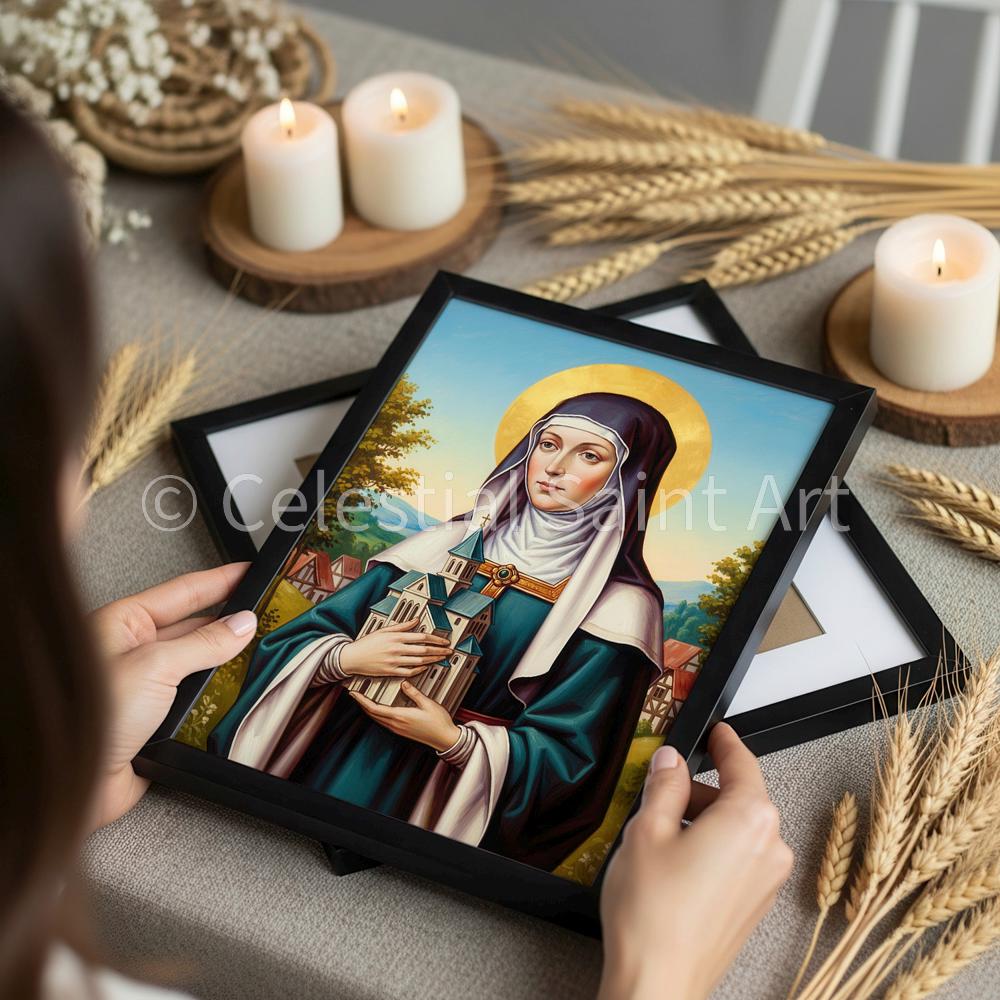 St. Emma - Digital Print