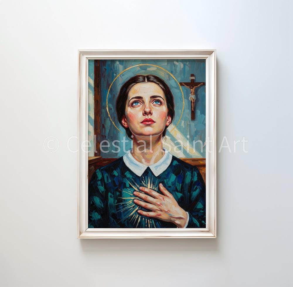 St. Gemma Galgani - Digital Print