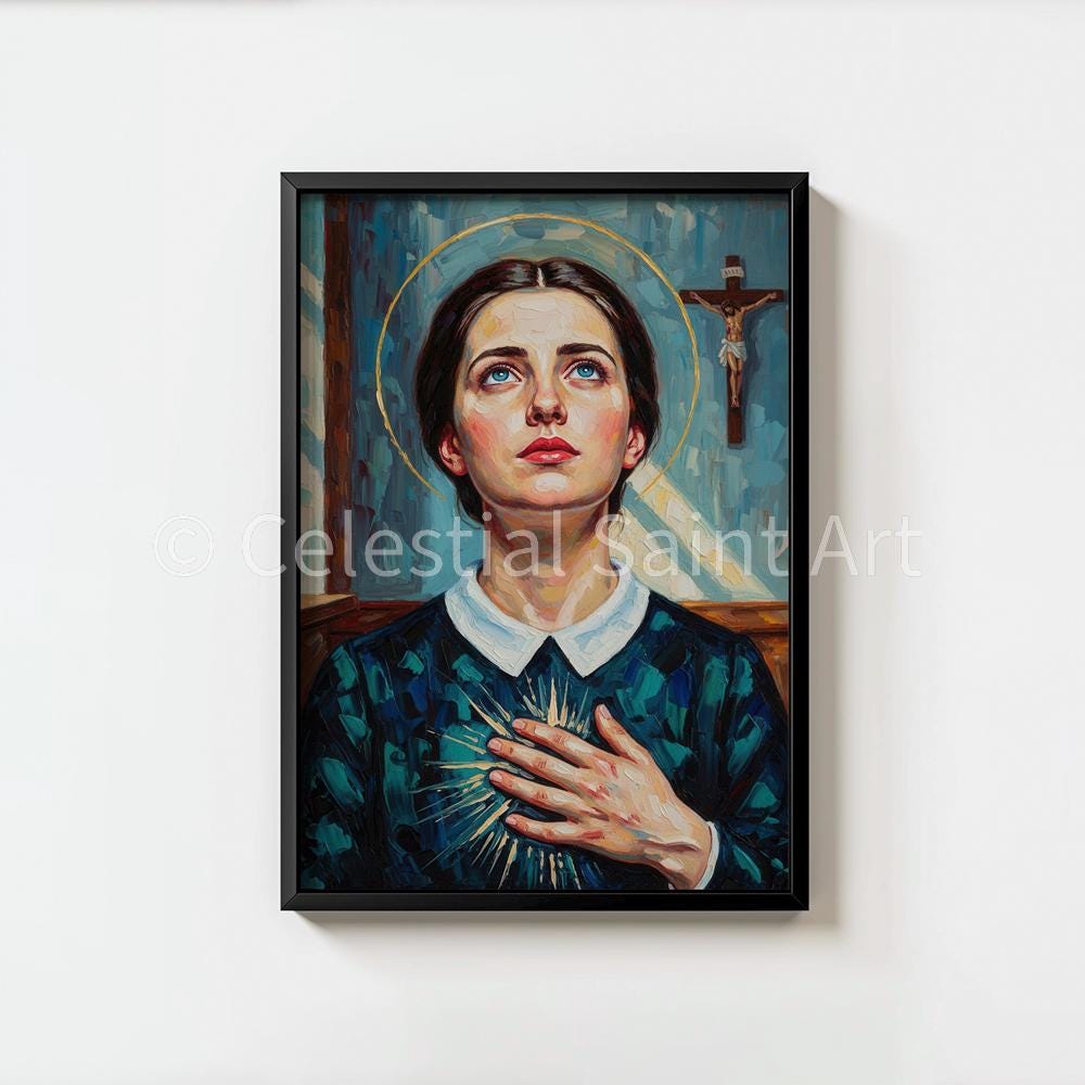 St. Gemma Galgani - Digital Print