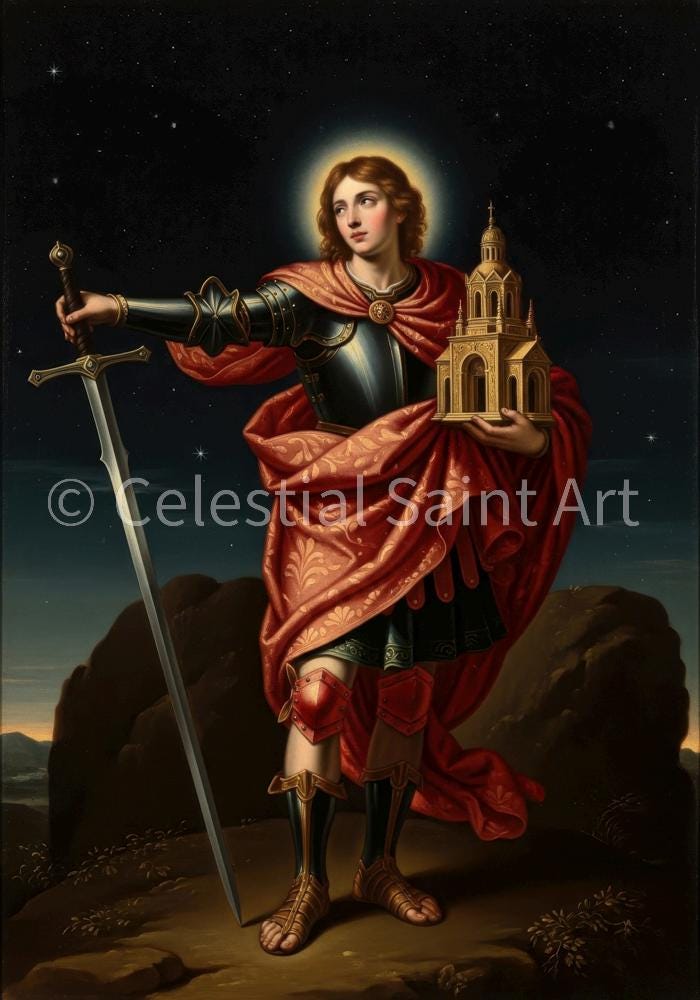 St. Michael the Archangel - Digital Print