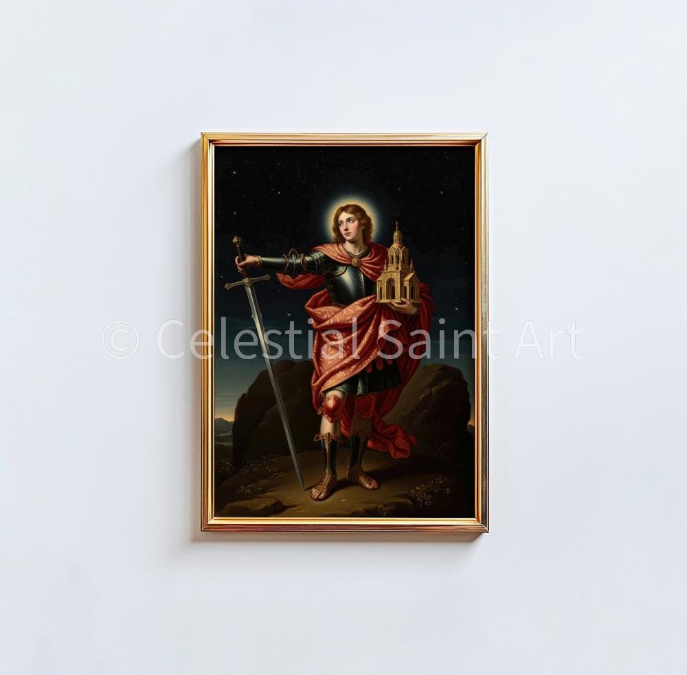 St. Michael the Archangel - Digital Print