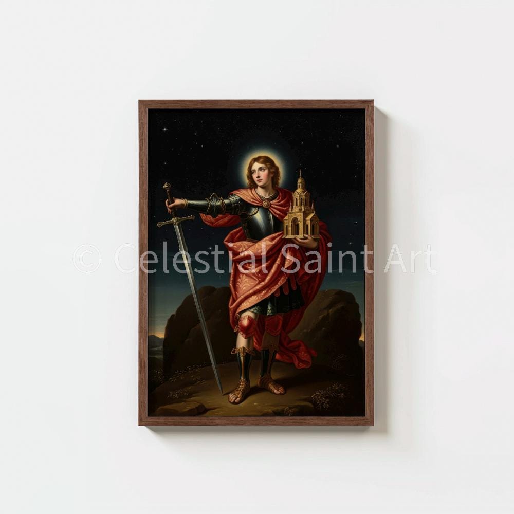St. Michael the Archangel - Digital Print