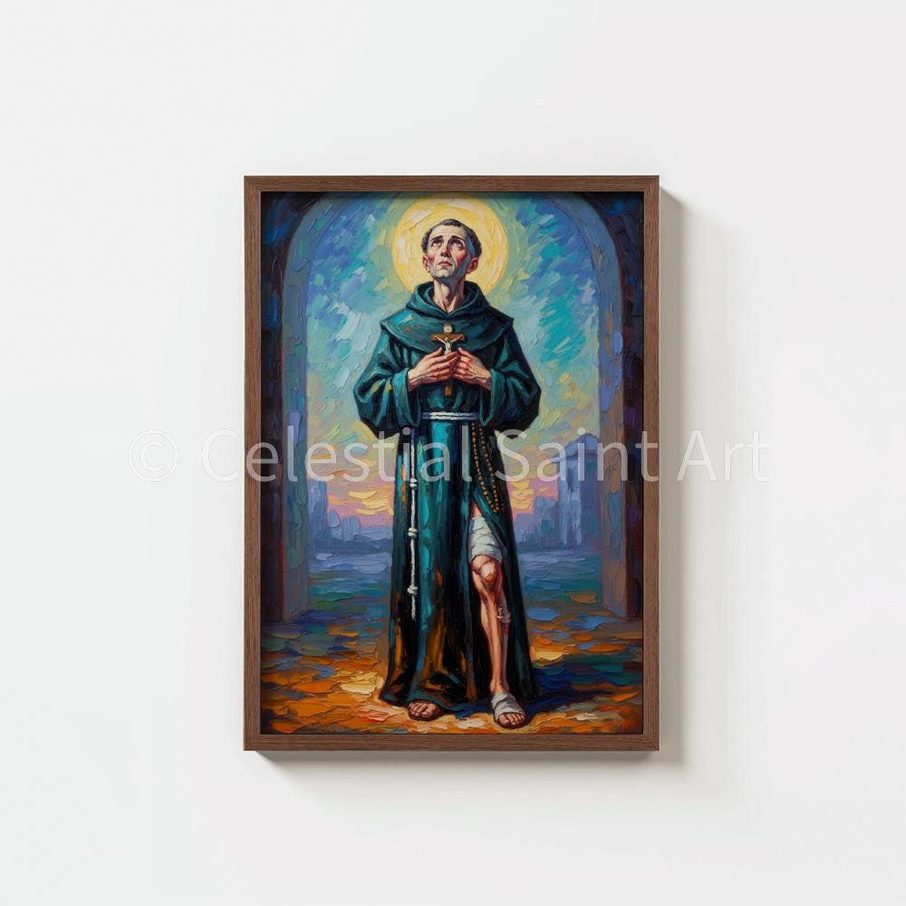 St. Peregrine Laziosi - Digital Print
