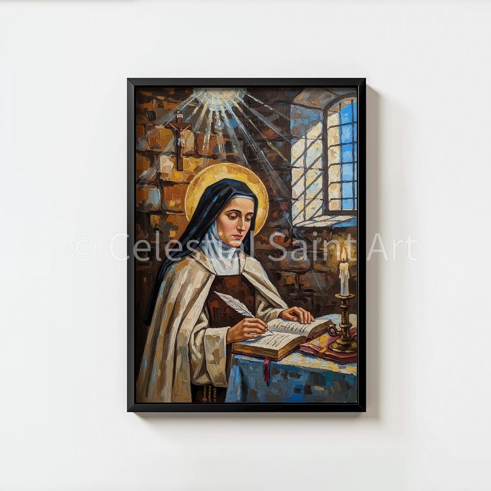 St. Teresa of Avila - Digital Print