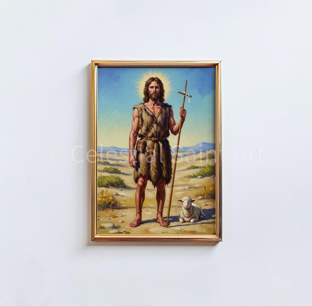 St. John the Baptist - Digital Print