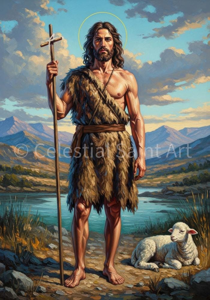 St. John the Baptist - Digital Print