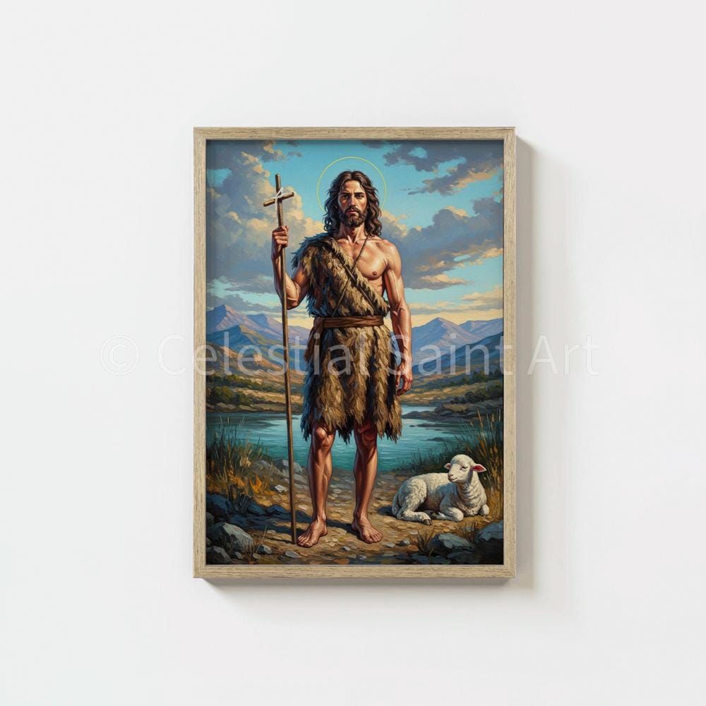 St. John the Baptist - Digital Print