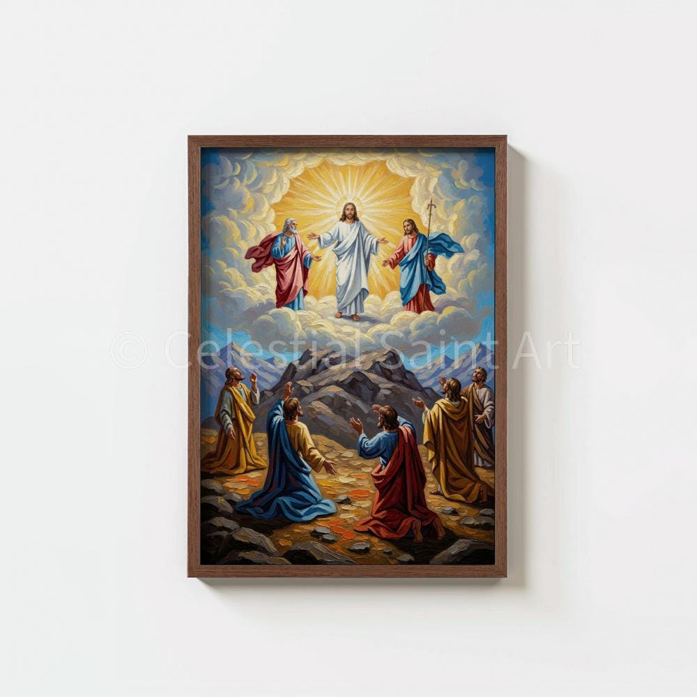 The Transfiguration of Jesus - Digital Print