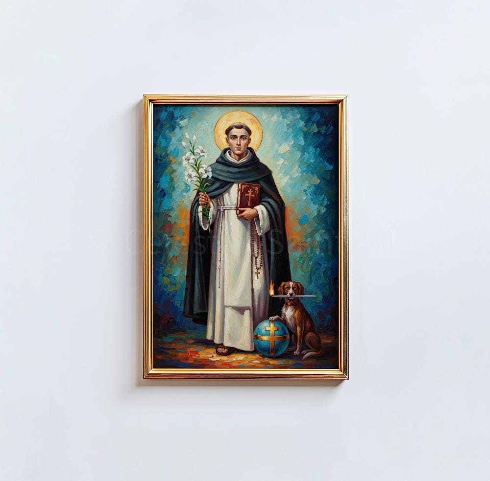 St. Dominic - Digital Print