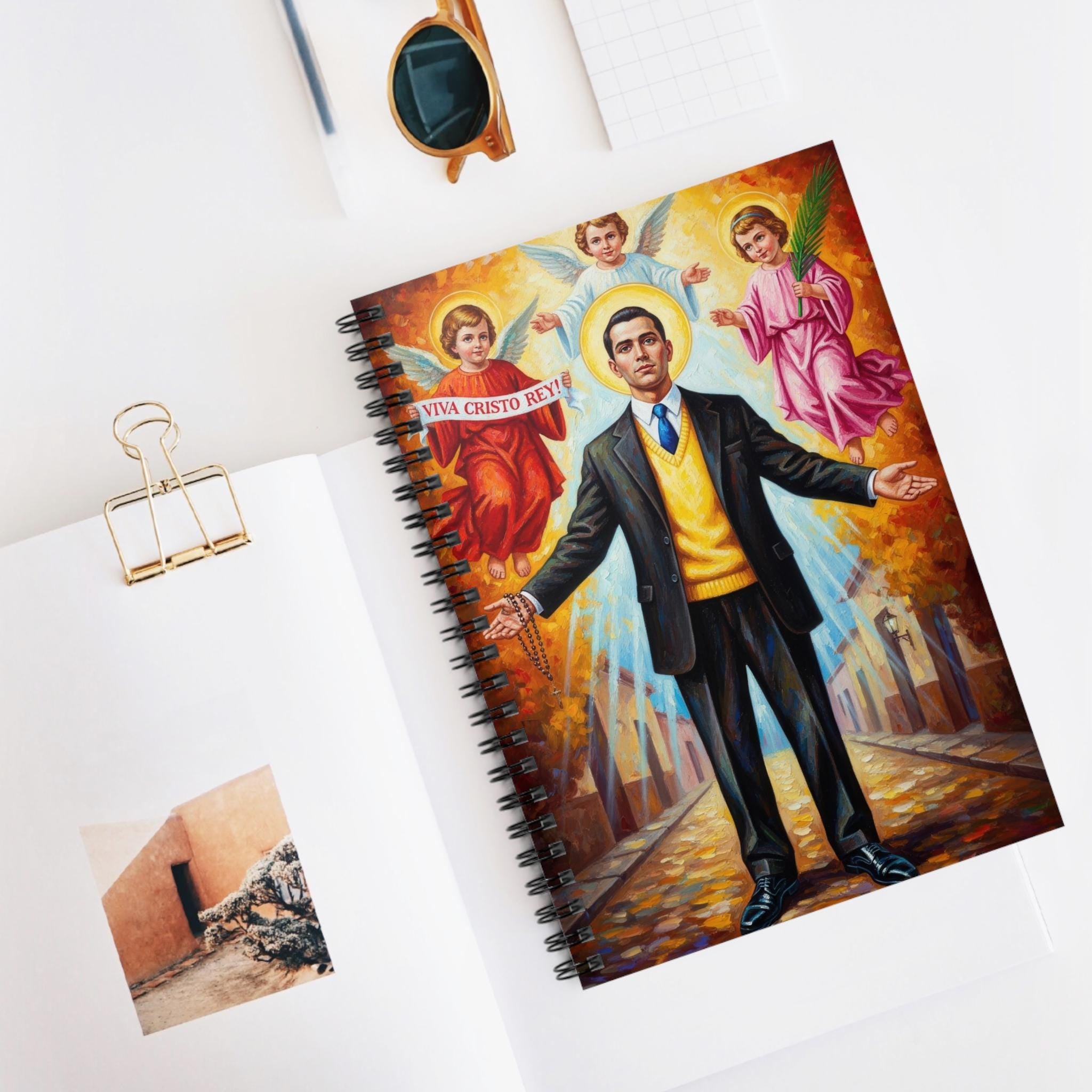 Blessed Miguel Pro - Spiral Notebook