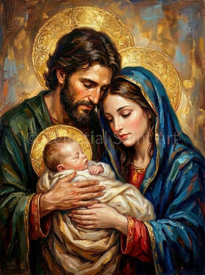 Holy Family - Digital Print