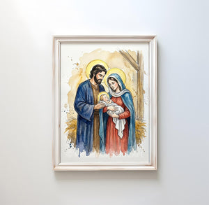 Holy Family - Digital Print