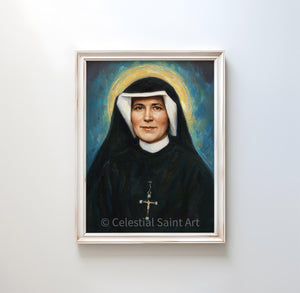 St. Faustina - Digital Print | High Resolution | Instant Access | Easy Download