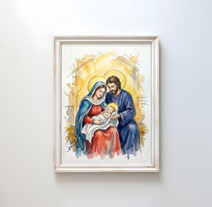 Holy Family - Digital Print