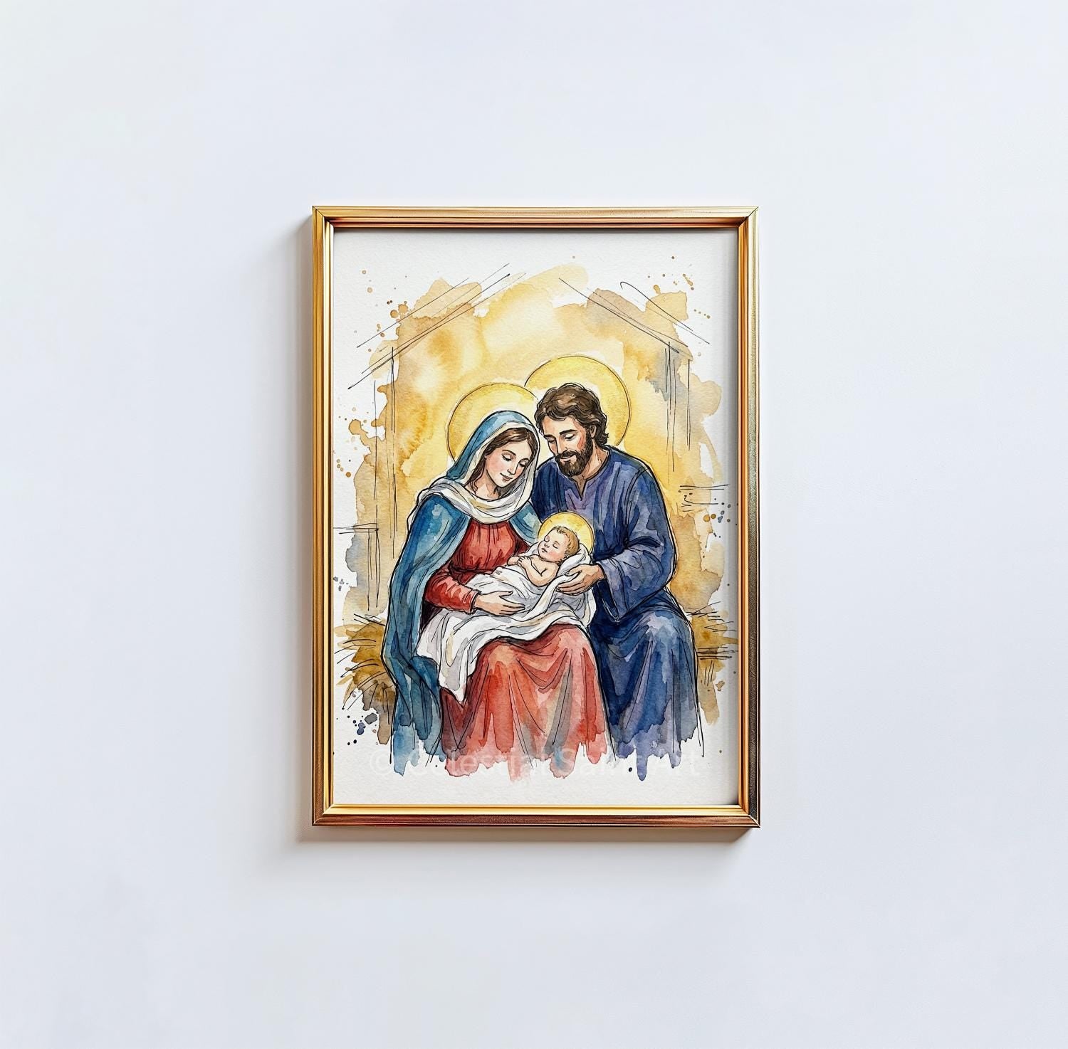 Holy Family - Digital Print