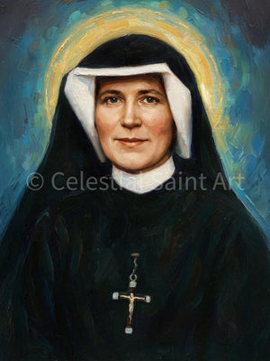 St. Faustina - Digital Print | High Resolution | Instant Access | Easy Download