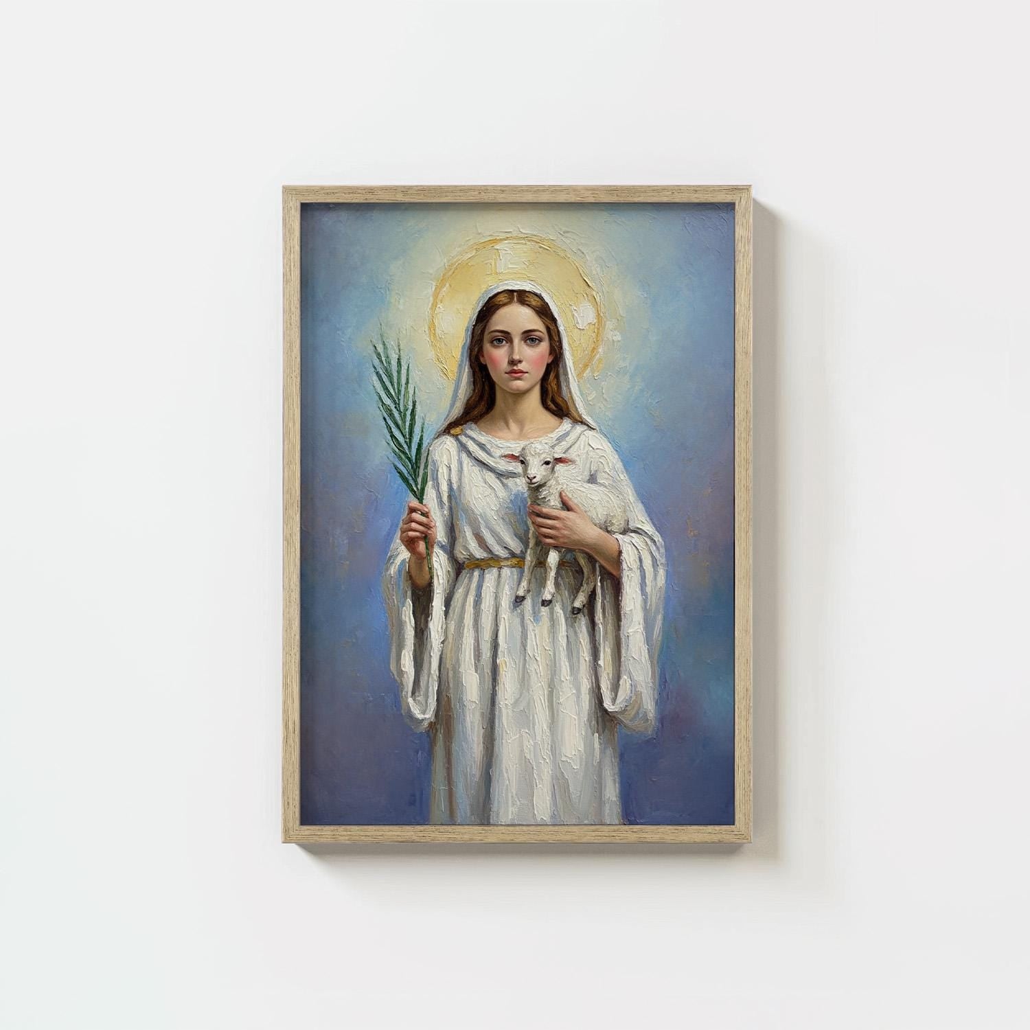 St. Agnes - Digital Print | High Resolution | Instant Access | Easy Download