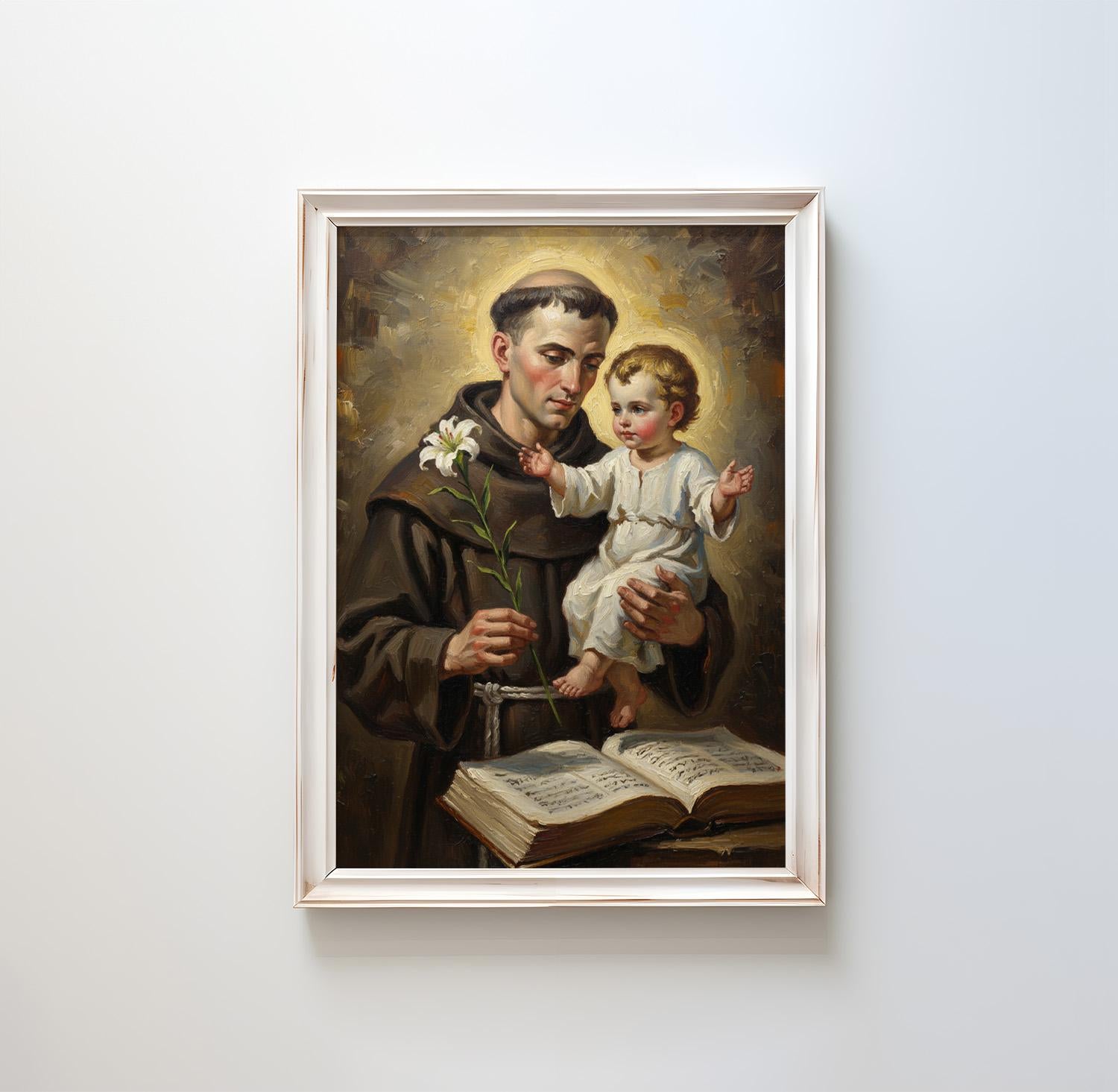 St. Anthony of Padua - Digital Print | High Resolution | Instant Access | Easy Download