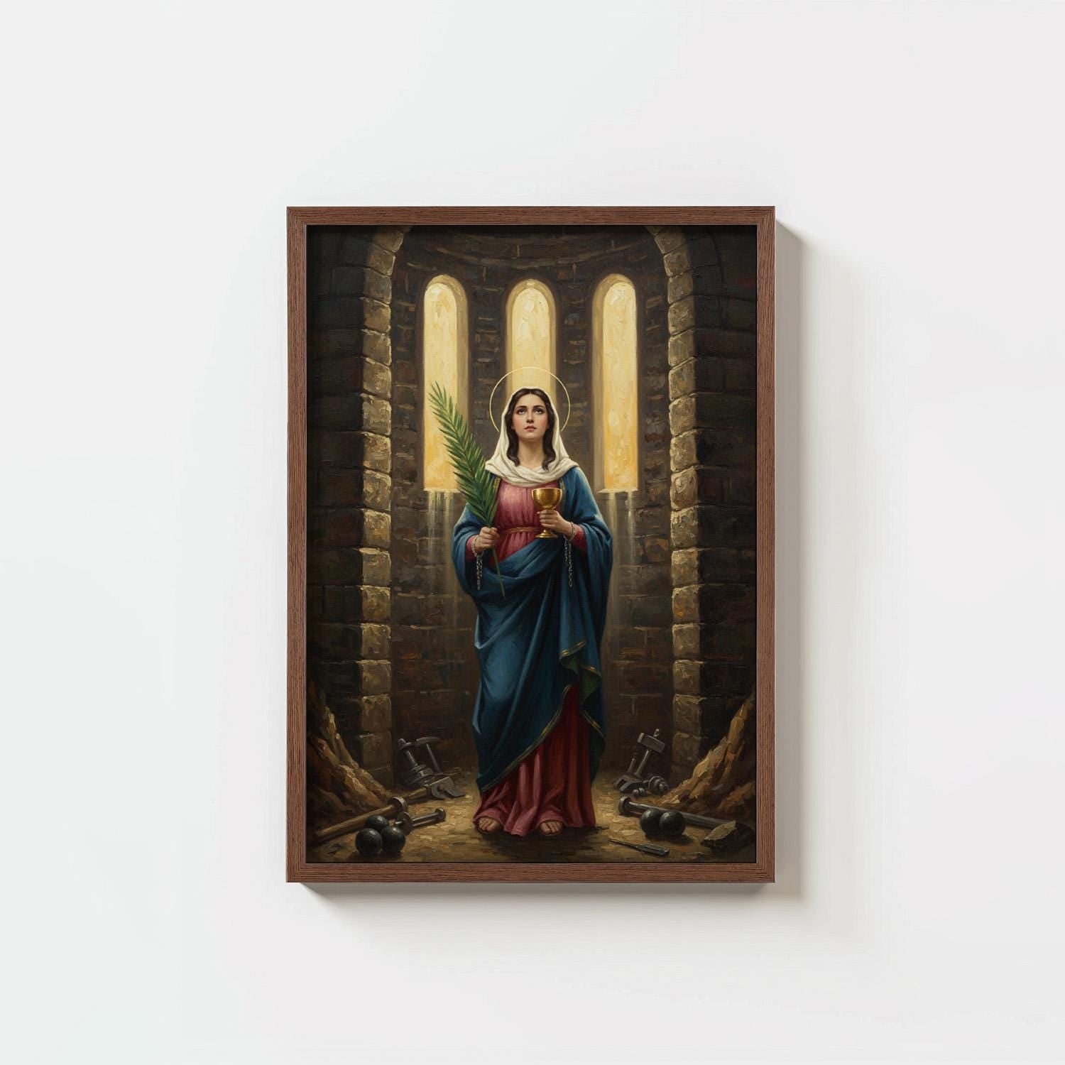St. Barbara - Digital Print | High Resolution | Instant Access | Easy Download