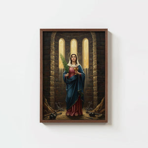 St. Barbara - Digital Print | High Resolution | Instant Access | Easy Download