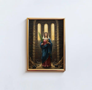 St. Barbara - Digital Print | High Resolution | Instant Access | Easy Download
