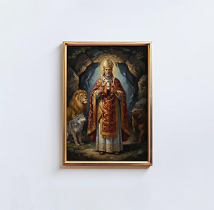 St. Blaise - Digital Print | High Resolution | Instant Access | Easy Download