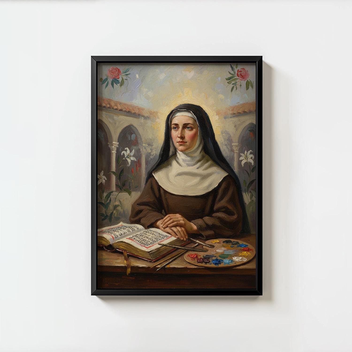 St. Catherine of Bologna - Digital Print | High Resolution | Instant Access | Easy Download