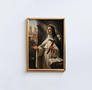St. Catherine of Siena - Digital Print | High Resolution | Instant Access | Easy Download