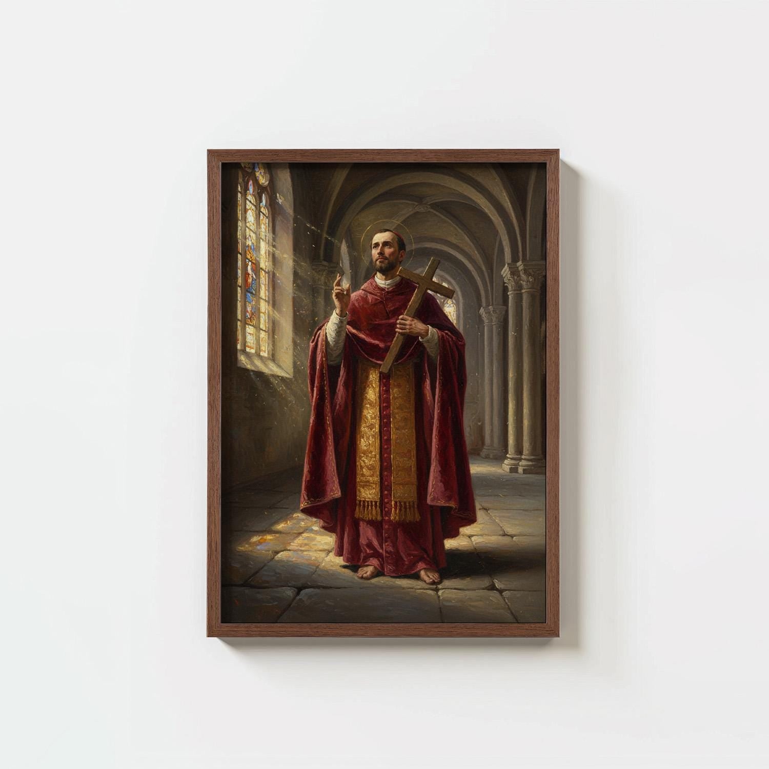 St. Charles Borromeo - Digital Print | High Resolution | Instant Access | Easy Download