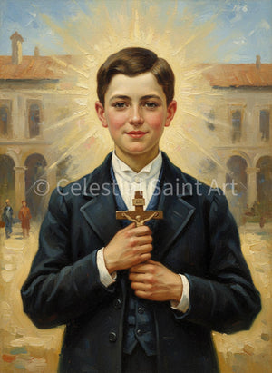 St. Dominic Savio - Digital Print | High Resolution | Instant Access | Easy Download