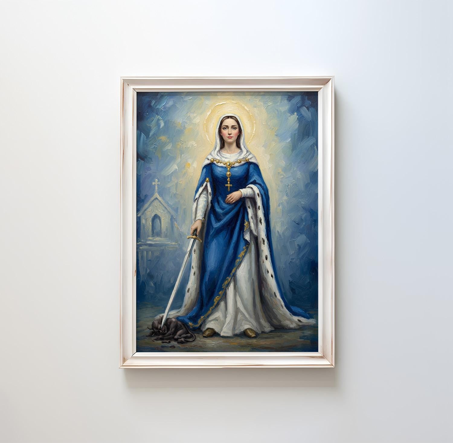 St. Dymphna - Digital Print | High Resolution | Instant Access | Easy Download