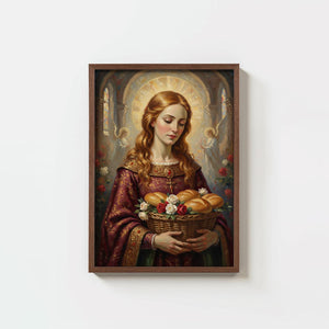 St. Elizabeth of Hungary - Digital Print | High Resolution | Instant Access | Easy Download