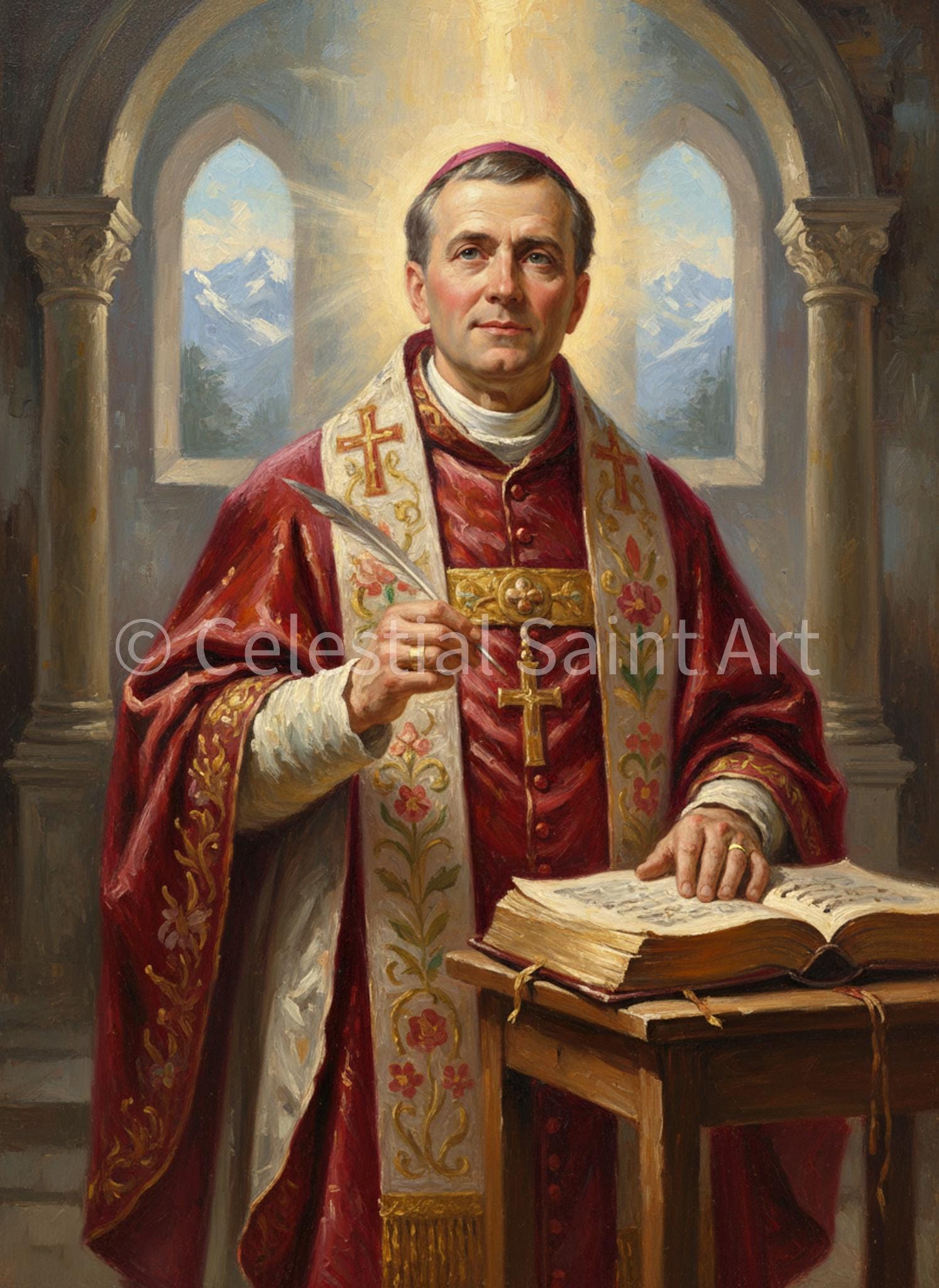 St. Francis de Sales - Digital Print | High Resolution | Instant Access | Easy Download