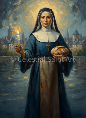 St. Genevieve - Digital Print | High Resolution | Instant Access | Easy Download