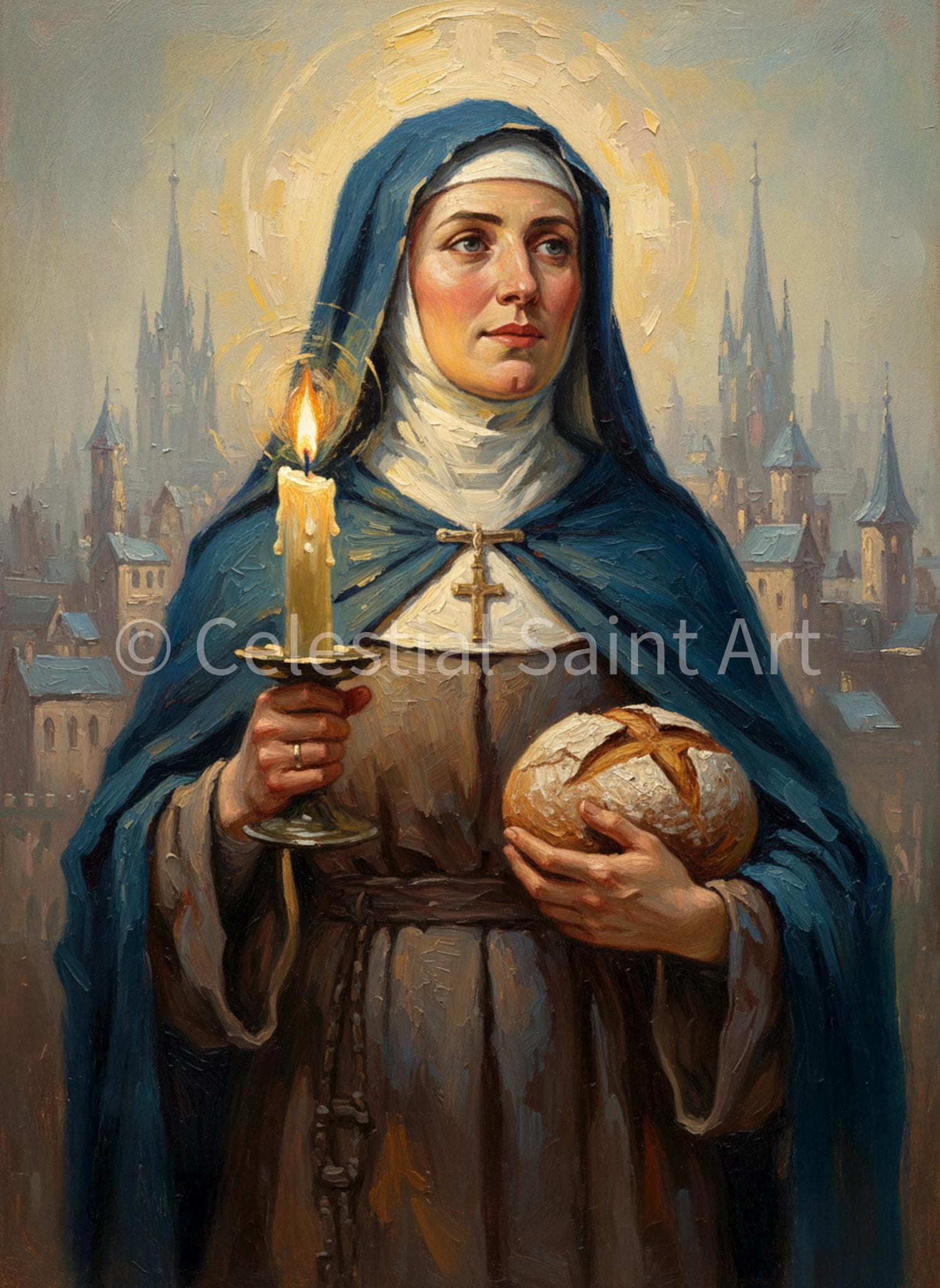 St. Genevieve - Digital Print | High Resolution | Instant Access | Easy Download