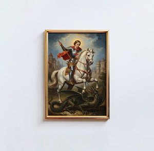 St. George - Digital Print | High Resolution | Instant Access | Easy Download