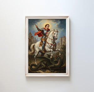 St. George - Digital Print | High Resolution | Instant Access | Easy Download
