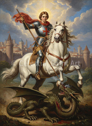 St. George - Digital Print | High Resolution | Instant Access | Easy Download