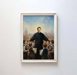 St. John Bosco - Digital Print | High Resolution | Instant Access | Easy Download