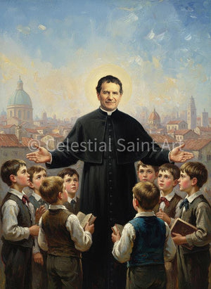St. John Bosco - Digital Print | High Resolution | Instant Access | Easy Download