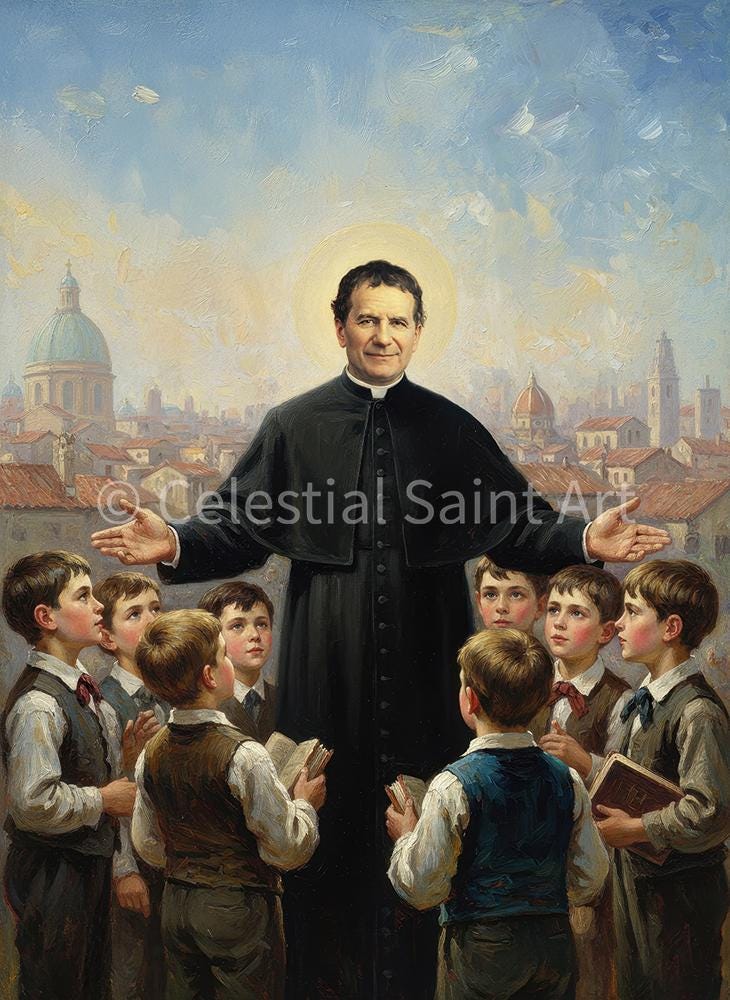 St. John Bosco - Digital Print | High Resolution | Instant Access | Easy Download