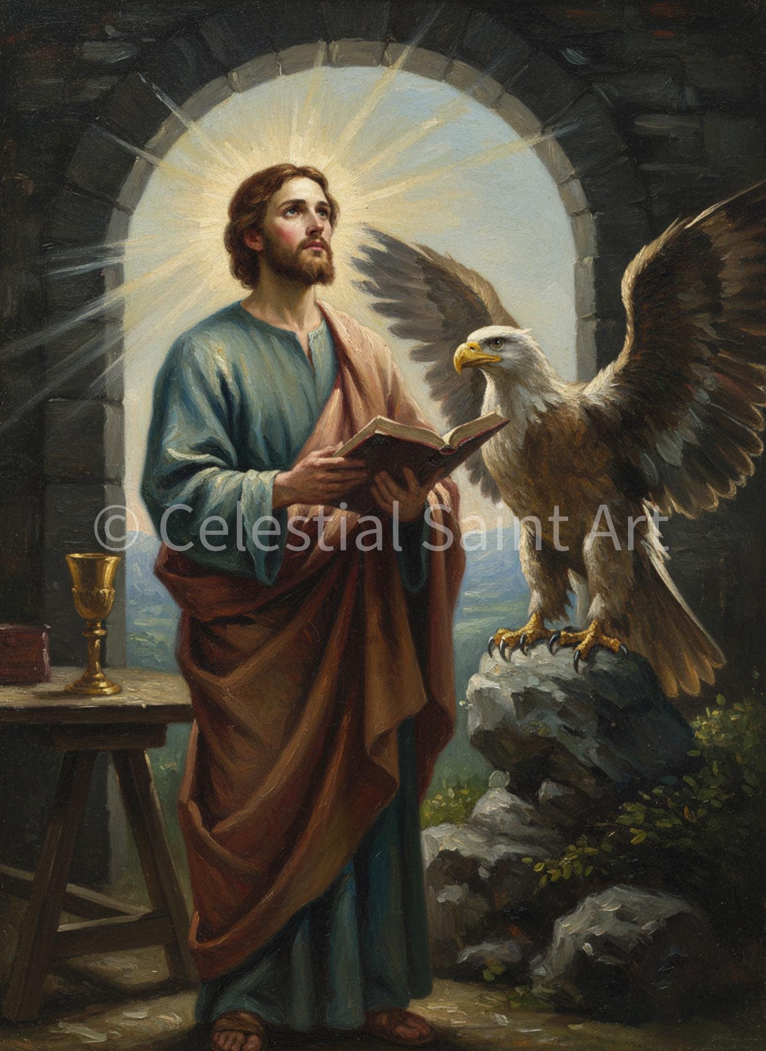 St. John the Apostle - Digital Print | High Resolution | Instant Access | Easy Download